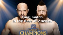 Cesaro vs. Sheamus | Clash of Champions | Final match in the Best of 7 series | WWE 2k16