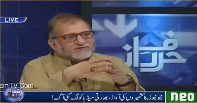 HarfeRaz anchor Jameel Farooqui grills Indian Media