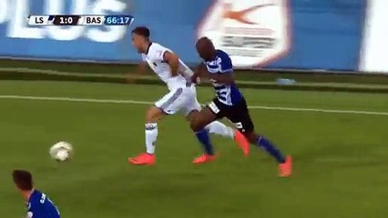 1-1 Birkir Bjarnason Goal - FC Lausanne 1-1 FC Basel - Swiss Super League 21.09.2016