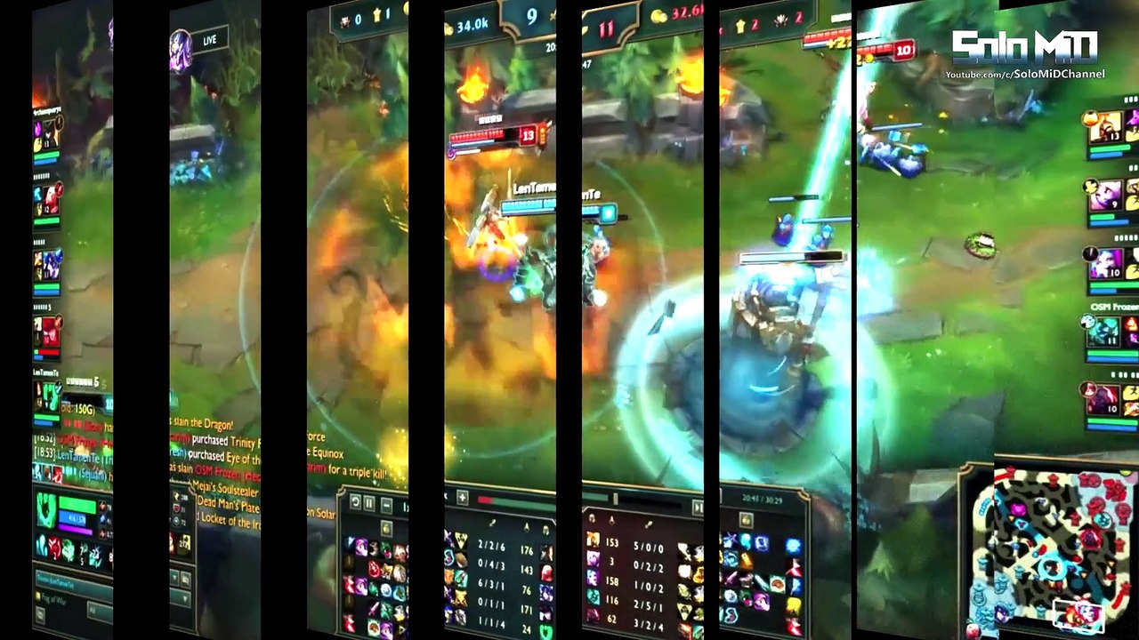 LoL Epic Moments #7 - Just 2 Life with 1 Thresh lantern [Faker, Dopa]   League of Legends