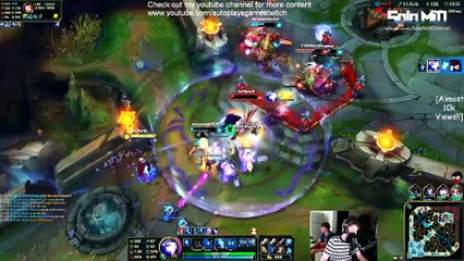 LoL Epic Moments #25 - Unluckiest Base Race Ever Feat (feat. Gripex90)   League of Legends