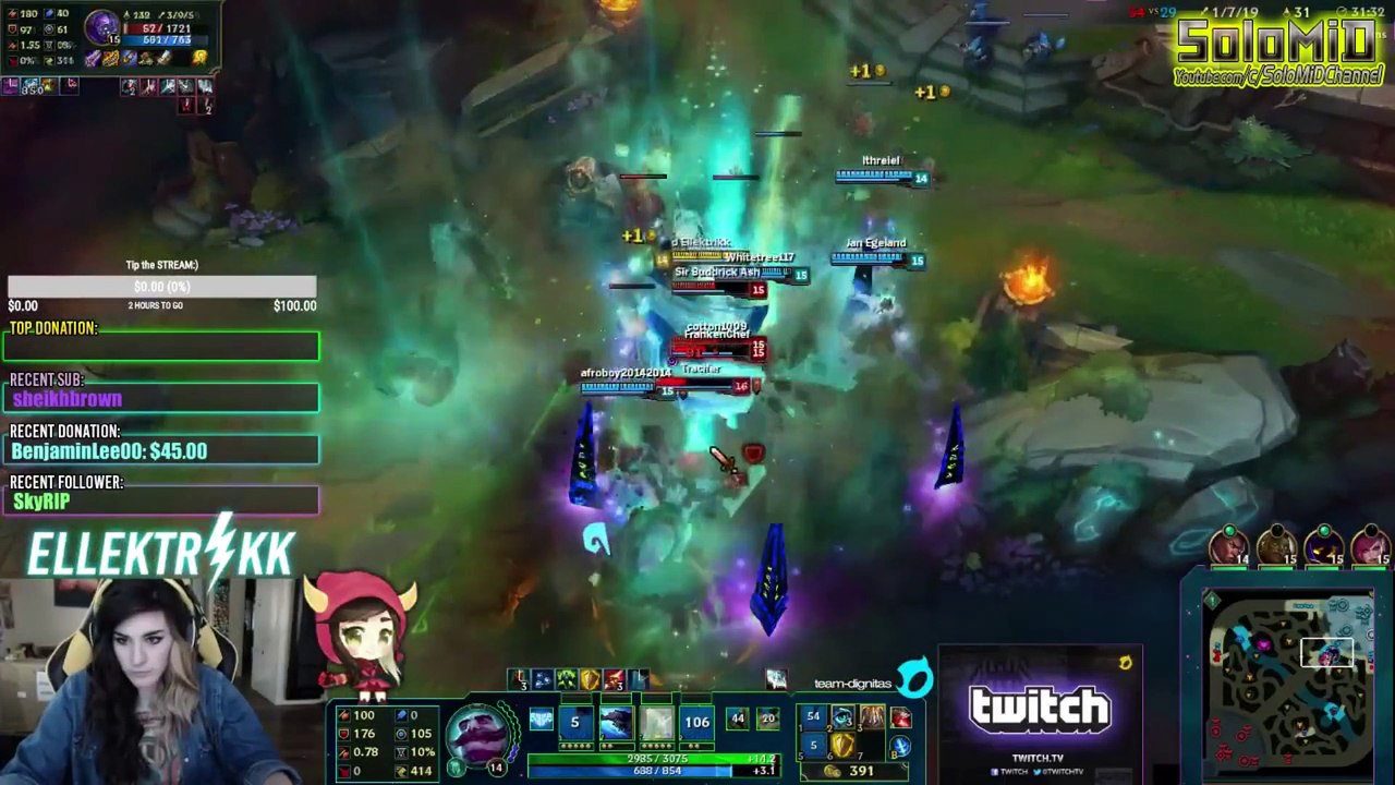 LoL Epic Moments #41 - When Poppy Ult [Rework] Save   League of Legends