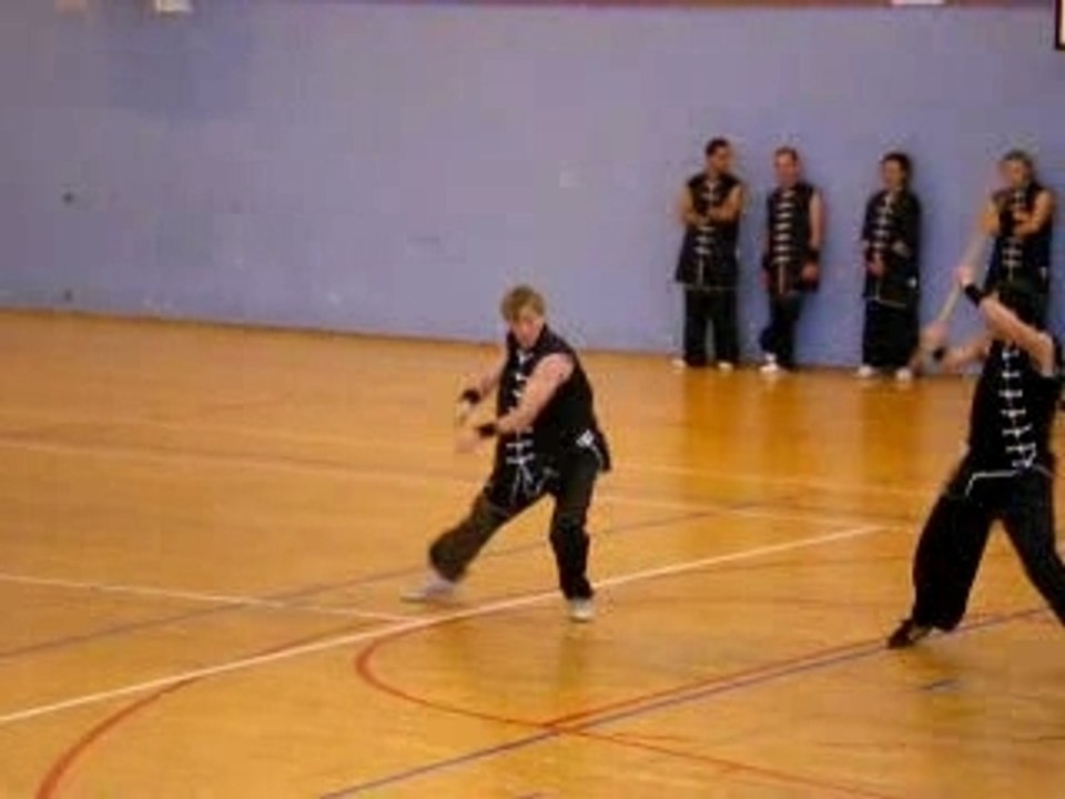 Démo Kung fu à Caudéran Ecole des 10 épées