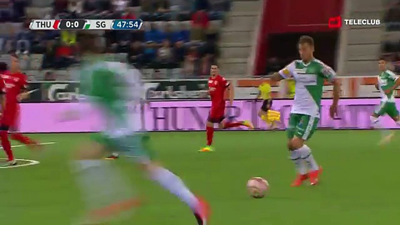 Thun 1:2 St.Gallen (Swiss Super League 8. Runde 2016/2017 20 .September 2016)