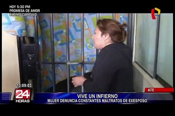 Ate: mujer denuncia contantes maltratos de su expareja