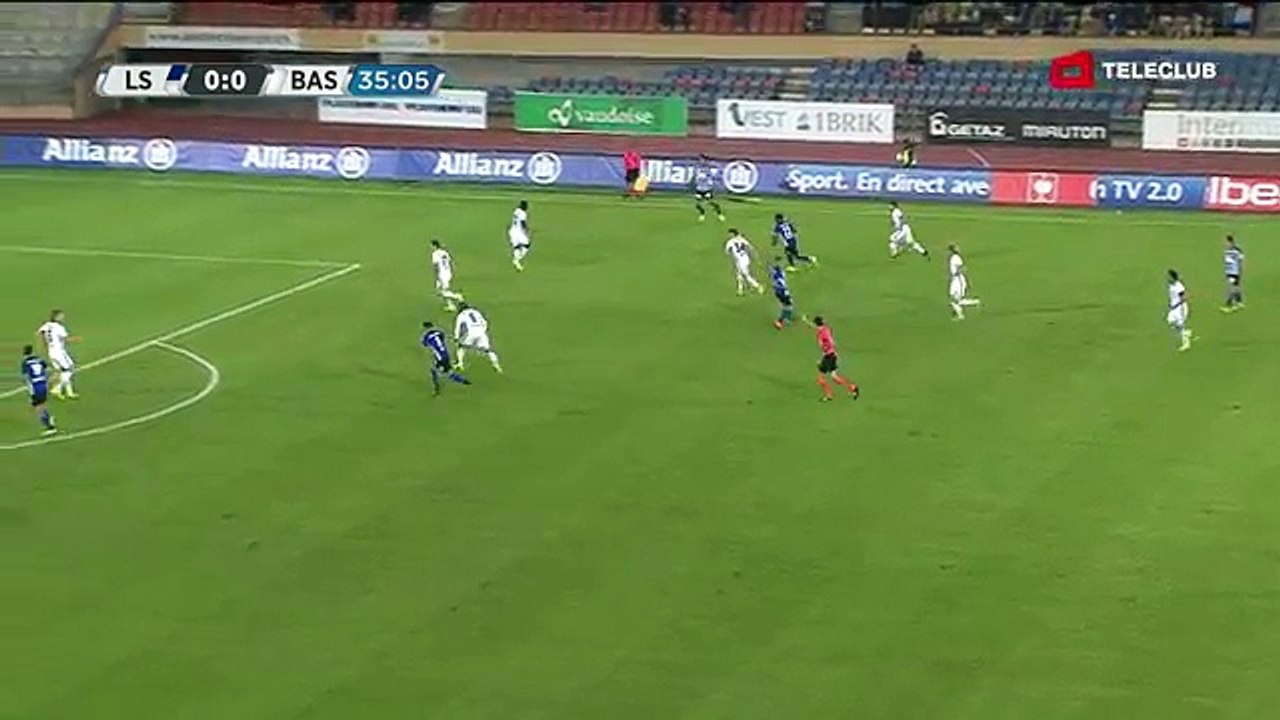 Lausanne 1:0 FC Basel   (Swiss Super League 8. Runde 2016/2017 21 .September 2016)
