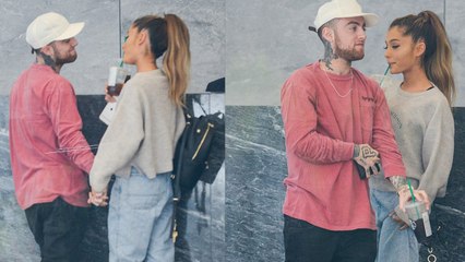 Ariana Grande and Mac Miller Hold Hands On Romantic Date