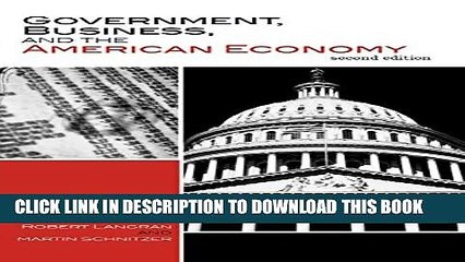[Read PDF] Government, Business, and the American Economy Ebook Free