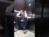 Groomsman Stuck in Elevator Totally Freaks Out
