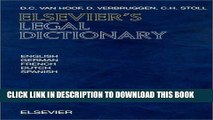 [PDF] Elsevier s Legal Dictionary: In English, German, French, Dutch and Spanish Popular Online