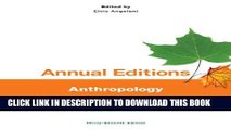 Collection Book Annual Editions: Anthropology, 37/e