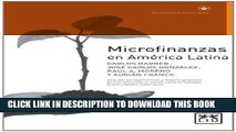 [Read PDF] Microfinanzas en AmÃ©rica Latina (Accion Empresarial) (Spanish Edition) Download Online
