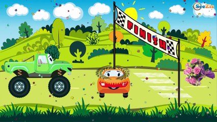 Машинки Эвакуатор и Бетономешалка - Автомобильный Город | Мультфильм для детей