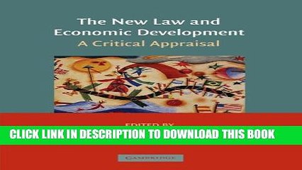 [Read PDF] The New Law and Economic Development: A Critical Appraisal Ebook Online