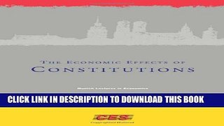 [Read PDF] The Economic Effects of Constitutions (Munich Lectures in Economics) Download Online