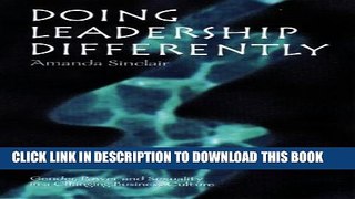 [PDF] Doing Leadership Differently: Gender, Power and Sexuality in a Change Popular Colection