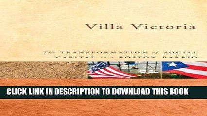 Collection Book Villa Victoria: The Transformation of Social Capital in a Boston Barrio