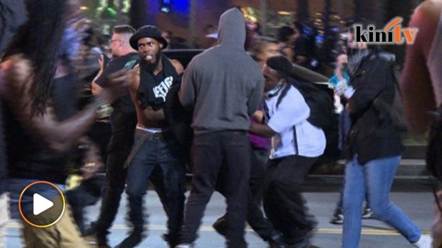 Lelaki kulit hitam mati ditembak cetuskan keganasan