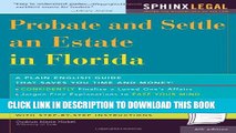 [PDF] Probate and Settle an Estate in Florida (Legal Survival Guides) Full Online