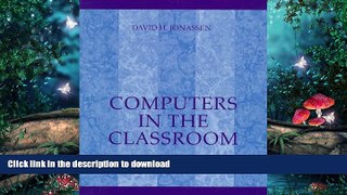 READ  Computers in the Classroom: Mindtools for Critical Thinking  PDF ONLINE