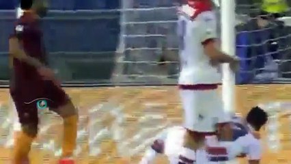 اهداف روما وكروتوني 4-0  21-9-2016  وهدف وصناعة هدف لصلاح