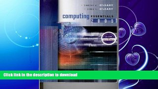 FAVORITE BOOK  Computing Essentials 2005 FULL ONLINE