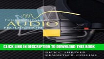 [Read PDF] Fundamentals of Audio Production Download Free