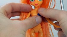 Play Doh craft. Ariel Little Mermaid Custom My Little Pony Equestria Girls Mini Doll HD