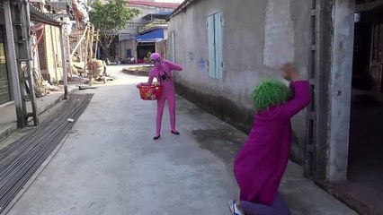 Headshot Joker Pranks Spiderman vs Frozen Elsa Superheroes Fun for kids-NXGADG1phNQ part 1