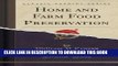 [PDF] Home and Farm Food Preservation (Classic Reprint) Full Online