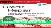 [PDF] Credit Repair: Make a Plan, Improve Your Credit, Avoid Scams Full Online