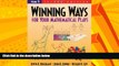 Big Deals  Winning Ways for Your Mathematical Plays: Volume 1  Best Seller Books Best Seller