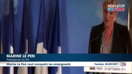 Marine Le Pen courtise les enseignants avec sa première "convention présidentielle"