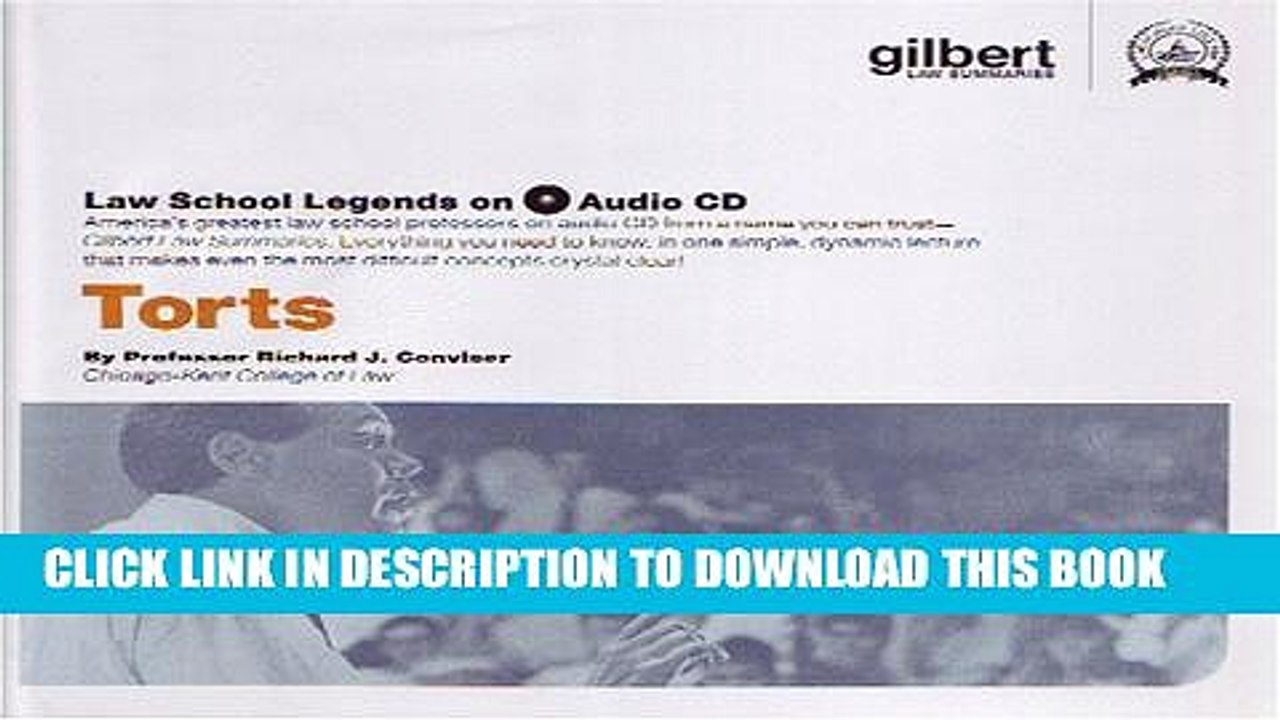 [PDF] Torts (Law School Legends Audio Series) [Online Books]