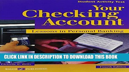 [PDF] Your Checking Account: Lessons in Personal Banking Full Online