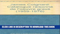 [PDF] James Coignard: Catalogue raisonne de l oeuvre grave (1959-1976) (English and French