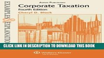 [PDF] Examples   Explanations: Corporate Taxation, 4th Edition Full Online