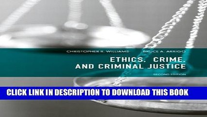 [PDF] Ethics, Crime, and Criminal Justice (2nd Edition) [Online Books]