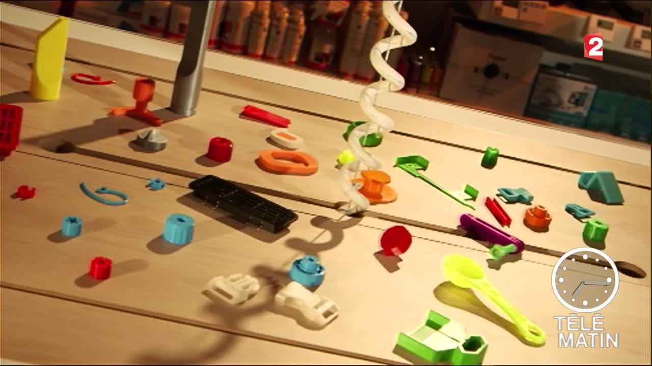 Nouveau - Imprimante 3D contre l’usure du quotidien