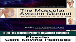 Collection Book The Muscular System Manual - Text, Flashcards 2e, and Coloring Book 2e Package, 3e