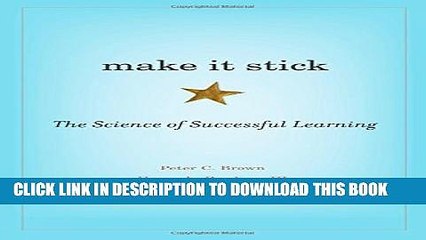 [PDF] Make It Stick: The Science of Successful Learning Full Collection