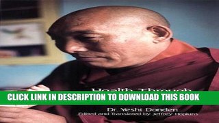 New Book Health Through Balance: An Introduction To Tibetan Medicine