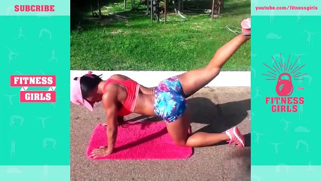 Yarishna Ayala - Fitness Model - Bodyweight Exercises of Outdooor Gym Workouts for Women ! !