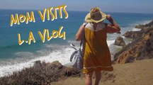 Mom Visits L.A Vlog | MissYarmosh