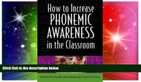 Big Deals  How to Increase Phonemic Awareness In the Classroom  Best Seller Books Best Seller