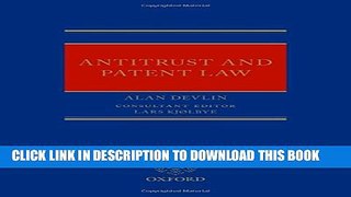 [PDF] Antitrust and Patent Law [Online Books]