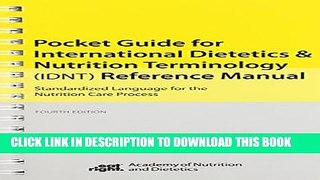 Collection Book International Dietetics and Nutritional Terminology Pocket Guide