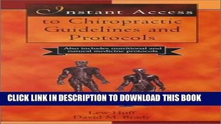 Collection Book Instant Access to Chiropractic Guidelines and Protocols, 1e