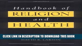 Collection Book Handbook of Religion and Health