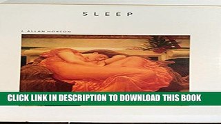 Collection Book Sleep (Scientific American Library)